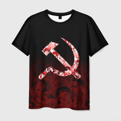 Мужская футболка 3D СССР ахегао USSR ahegao