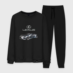 Мужской костюм хлопок Lexus Motorsport