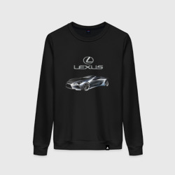 Женский свитшот хлопок Lexus Motorsport