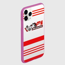 Чехол для iPhone 11 Pro матовый F1 McLaren - фото 2