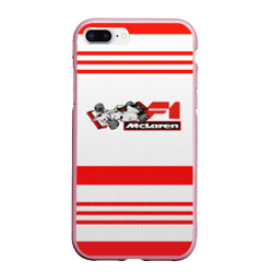 Чехол для iPhone 7Plus/8 Plus матовый F1 McLaren