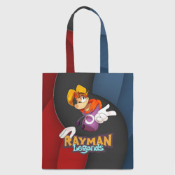 Шоппер 3D Rayman на абстрактном фоне