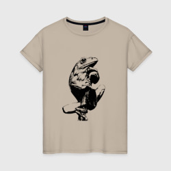 Женская футболка хлопок Black Frog