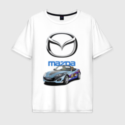 Мужская футболка хлопок Oversize Mazda Japan