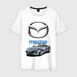 Мужская футболка хлопок Mazda Japan