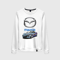 Женский свитшот хлопок Mazda Japan