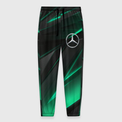 Мужские брюки 3D Mercedes-Benz AMG neon stripes petronas