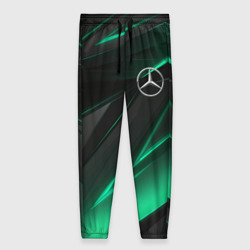 Женские брюки 3D Mercedes-Benz AMG neon stripes petronas