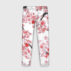 Детские леггинсы 3D Ранняя сакура