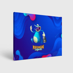 Холст прямоугольный Синий globox Rayman