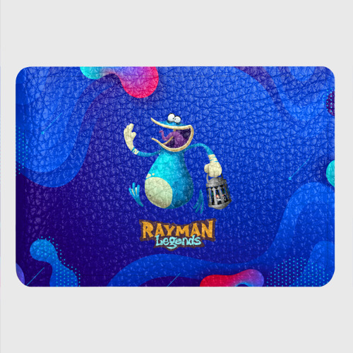 Картхолдер с принтом Синий globox Rayman, цвет черный - фото 4