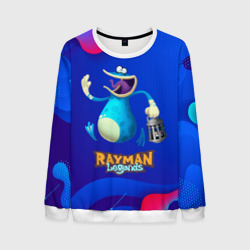 Мужской свитшот 3D Синий globox Rayman