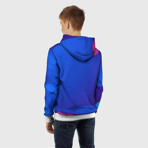 Мужская толстовка 3d Blue XXS