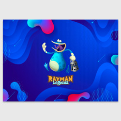 Поздравительная открытка Синий globox Rayman