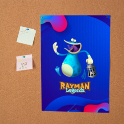 Постер Синий globox Rayman - фото 2