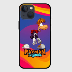 Чехол для iPhone 13 mini Rayman абстрактные волны