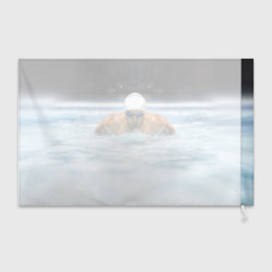 Флаг 3D Плавание Пловец - фото 2