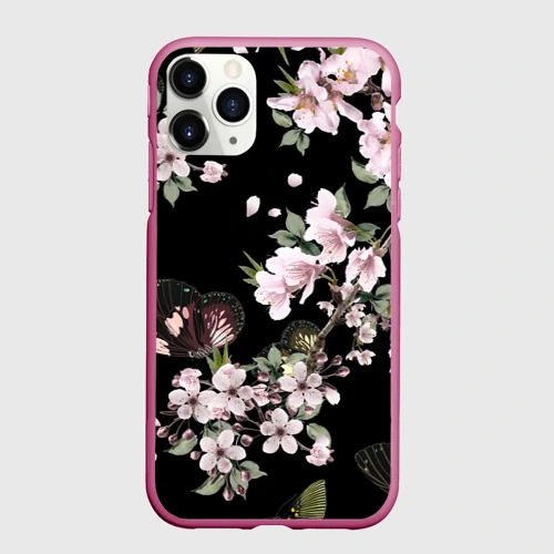 Чехол для iPhone 11 Pro матовый Краски весны