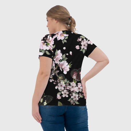 Женская футболка 3D Краски весны, цвет 3D печать - фото 7