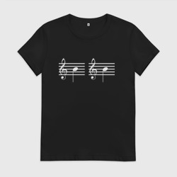 Женская футболка хлопок Си-Си