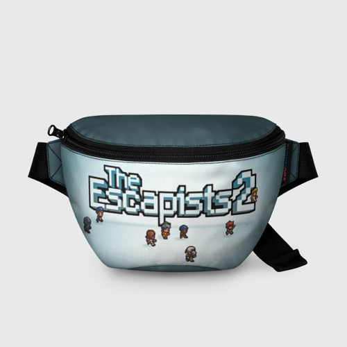 Поясная сумка с принтом Game The Escapists 2, вид спереди №1