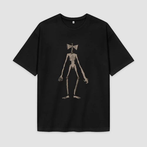Мужская футболка Oversize хлопок premium Сиреноголовый Reloaded