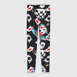 Леггинсы 3D Алиса в стране чудес - карты