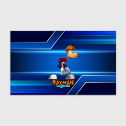 Бумага для упаковки 3D Rayman синий абстрактный фон