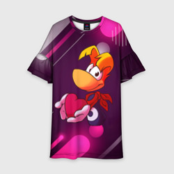 Детское платье 3D Rayman держит сердце в руках