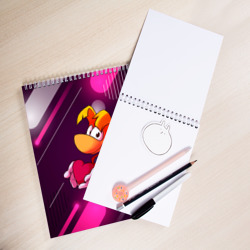 Скетчбук Rayman держит сердце в руках - фото 2