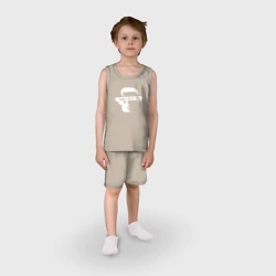 Детская пижама с шортами хлопок Bablo kills - фото 2