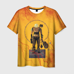 Командо с гитарой - risk of rain – Мужская футболка 3D с принтом купить со скидкой в -26%