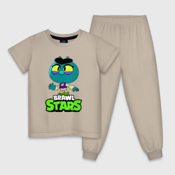 Детская пижама хлопок Ева Brawl Stars EVE