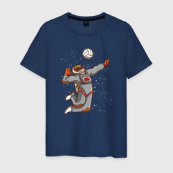 Мужская футболка хлопок Мощный космический удар