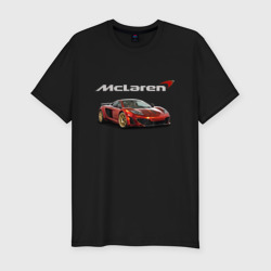 Мужская футболка хлопок Slim McLaren Motorsport!