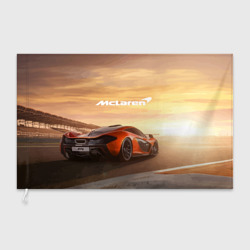 Флаг 3D McLaren - легендарная гоночная команда