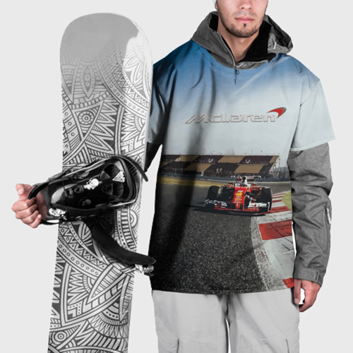 Накидка на куртку 3D McLaren F1 Racing Team, цвет 3D печать