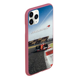 Чехол для iPhone 11 Pro Max матовый McLaren F1 Racing Team - фото 2