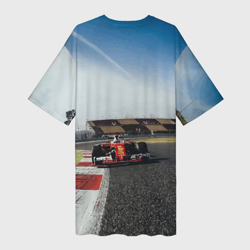 Платье-футболка 3D McLaren F1 Racing Team, цвет 3D печать - фото 2
