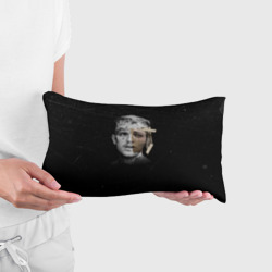 Подушка с принтом Лил Пип эстетик для любого человека, вид спереди №2. Цвет основы: белый