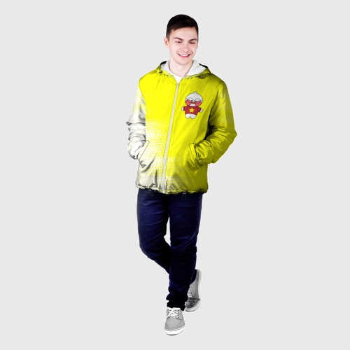 Мужская куртка 3D Lalafanfan - звездочка Абстракция, цвет 3D печать - фото 3