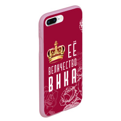 Чехол для iPhone 7Plus/8 Plus матовый Её величество Прекрасная Виктория - фото 2