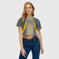 Женская футболка Crop-top 3D Для спортивного удовольствия - фото 2