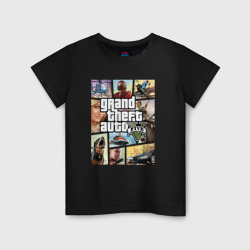 Детская футболка хлопок GTA V Logos