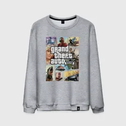 Мужской свитшот хлопок GTA V Logos