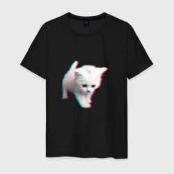 ZXC SAD CAT – Мужская футболка хлопок с принтом купить со скидкой в -20%