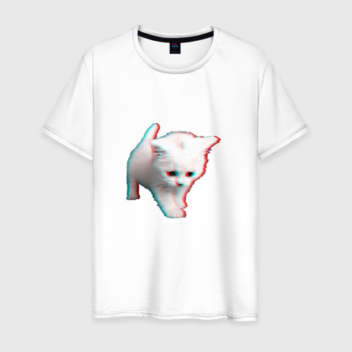 Мужская футболка хлопок ZXC Sad cat
