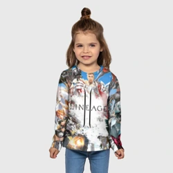 Детский лонгслив 3D Hero of Lineage - фото 2