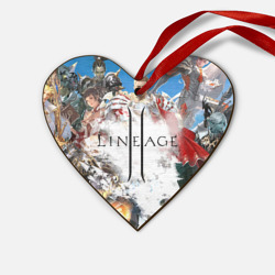 Деревянная игрушка Сердце Hero of Lineage