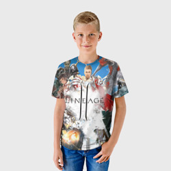 Детская футболка 3D Hero of Lineage - фото 2